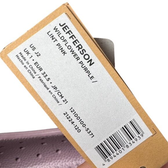 Native Jefferson Kids Slip-On Water Shoes Wildflower Purple Lint Pink J 2 Light - Picture 10 of 10